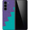 Purple Turquoise Zig Zag Galaxy Z Fold5 5G Skin